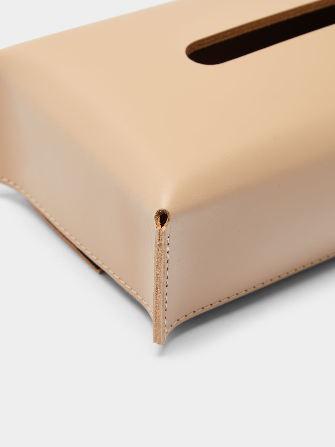 Rabitti 1969 - Amsterdam Leather Rectangular Tissue Box -  - ABASK