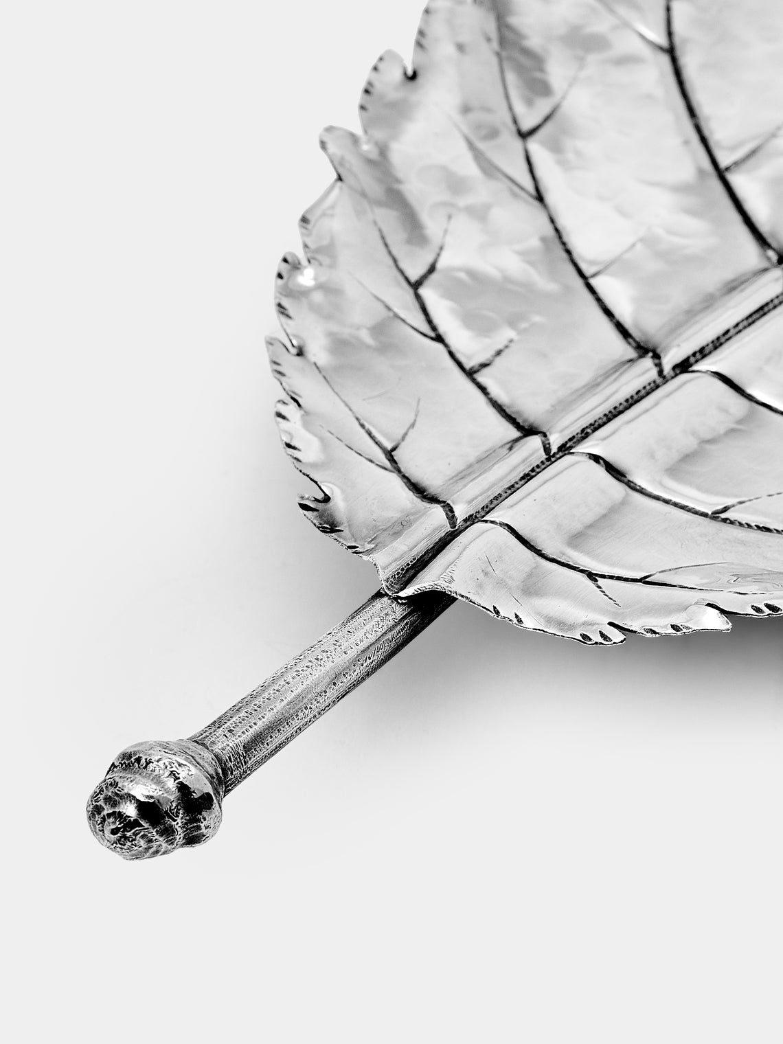 Antique and Vintage - 1970s Buccellati Solid Silver Leaf - Silver - ABASK