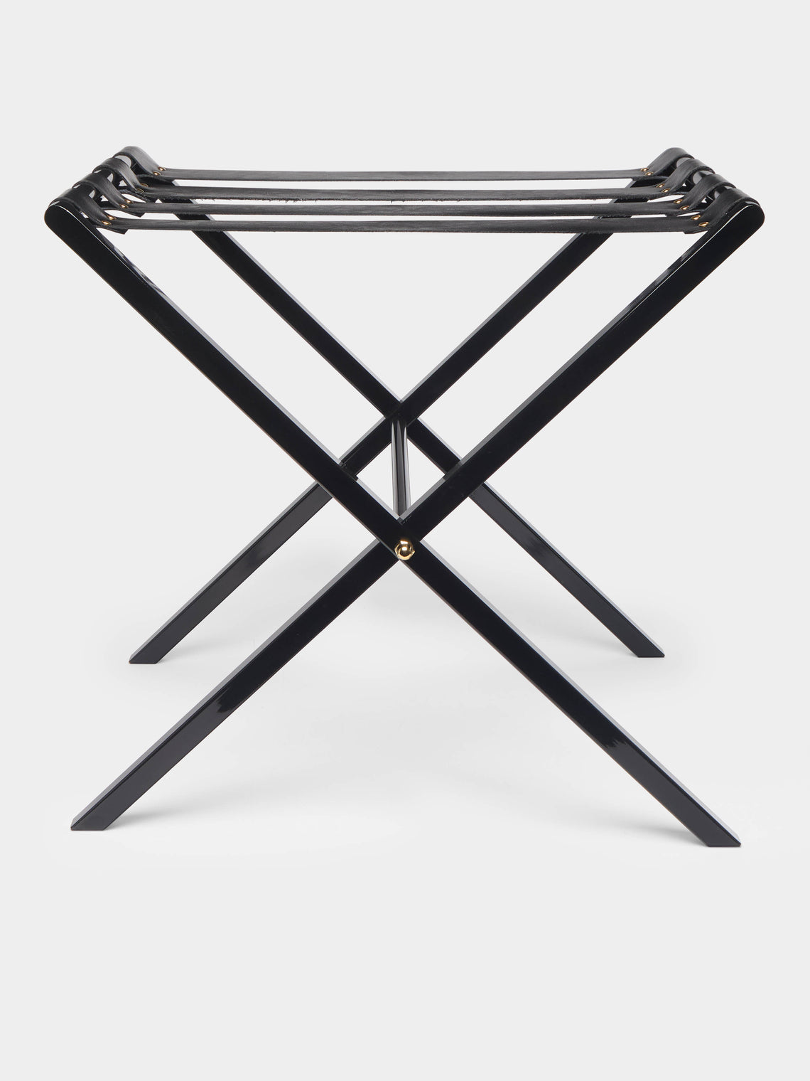 Fornasetti - Leather and Iron Tray Holder -  - ABASK - 