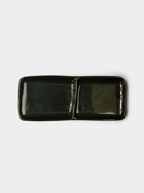 Mervyn Gers Ceramics - Hand-Glazed Ceramic Bento Boxes (Set of 2) -  - ABASK - 