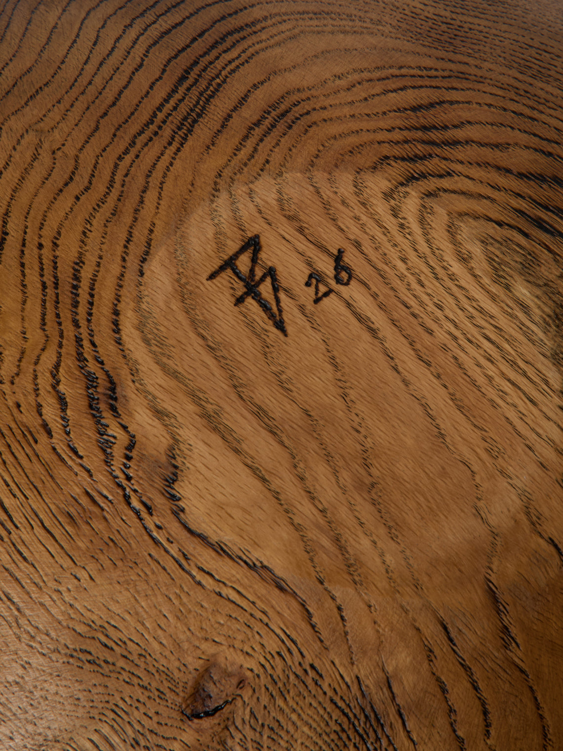 Friedemann Buehler - Dark Brown Oak Bowl - Brown - ABASK