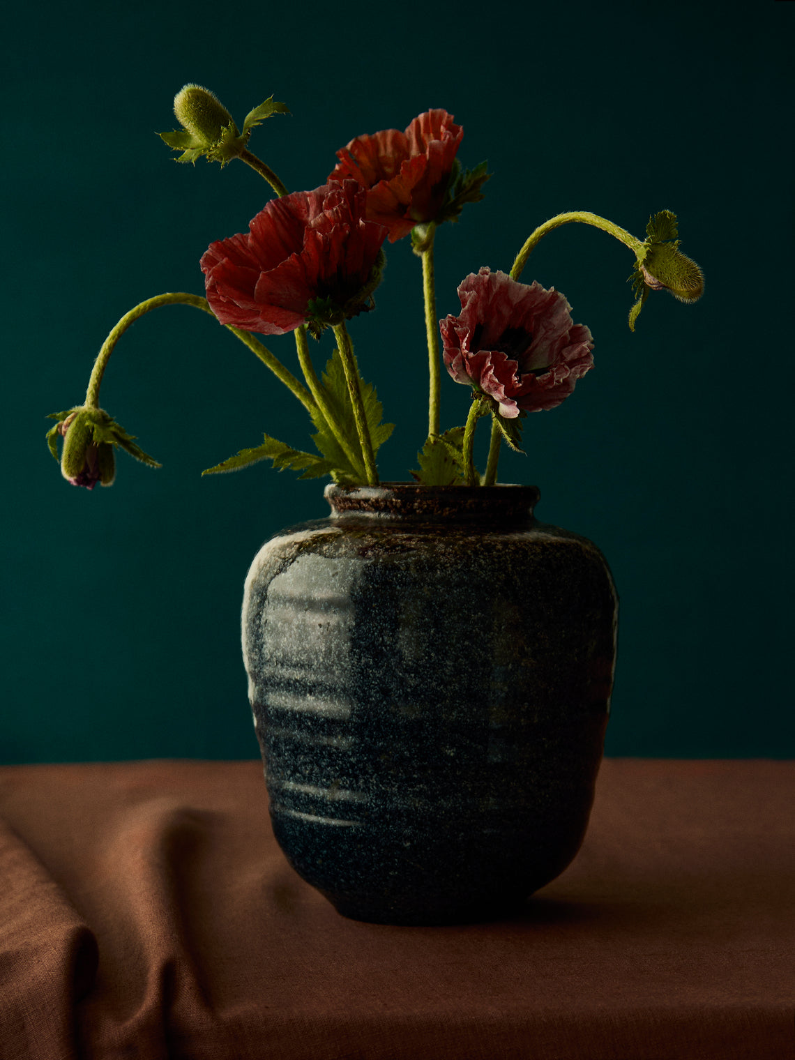 Antique and Vintage - 1950s Accolay Ceramic Vase -  - ABASK