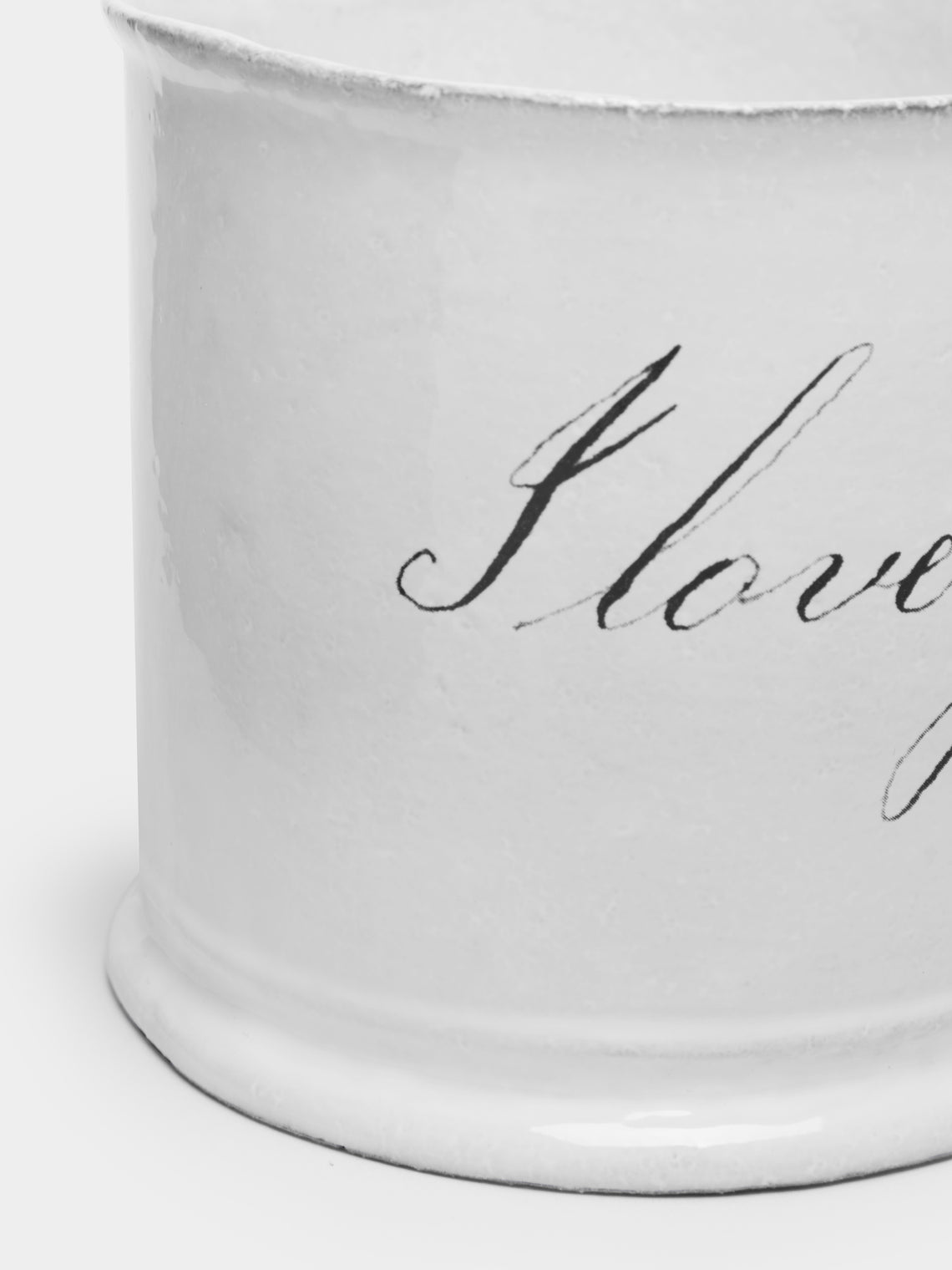 Astier de Villatte - I Love You Hand-Glazed Ceramic Mug -  - ABASK