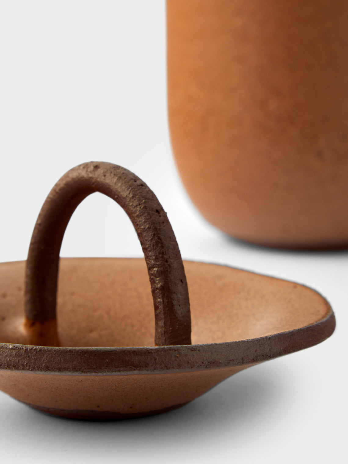 Andrea Tsang - Terra Stoneware Utensil Pot and Spice Pincher -  - ABASK