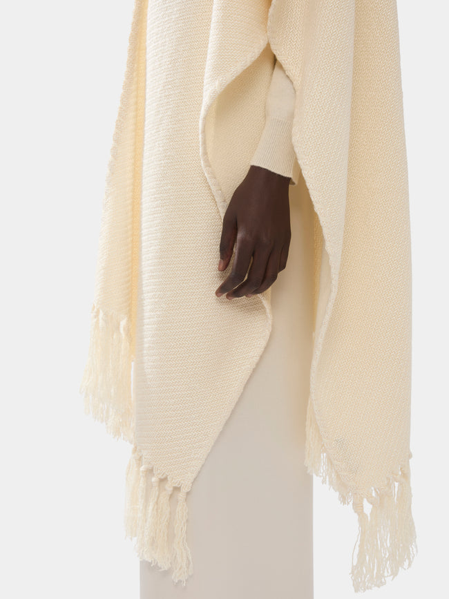 Women's Double-Faced Cashmere Cape | One Size