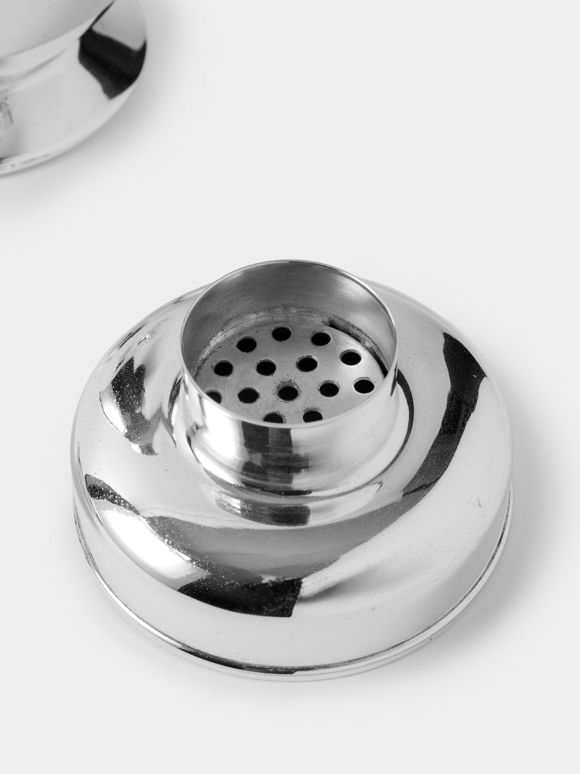 Antique and Vintage - 1940 Solid Silver Cocktail Shaker - Silver - ABASK