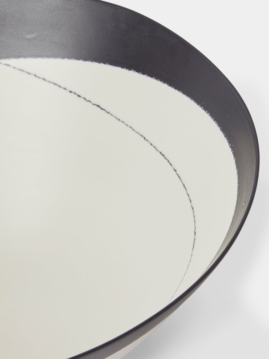 Paul James Ceramics - Fractured Reality Hand-Thrown Ceramic Bowl - White - ABASK