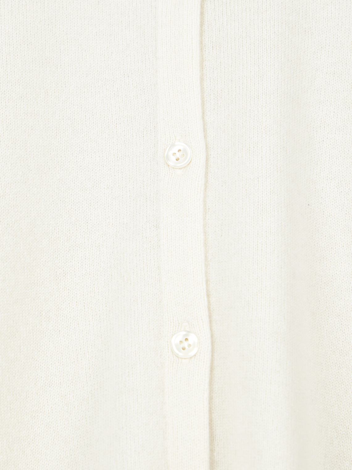 Ryan Roche - Cashmere Lightweight Oversized Cardigan | Size: S - Cream - ABASK