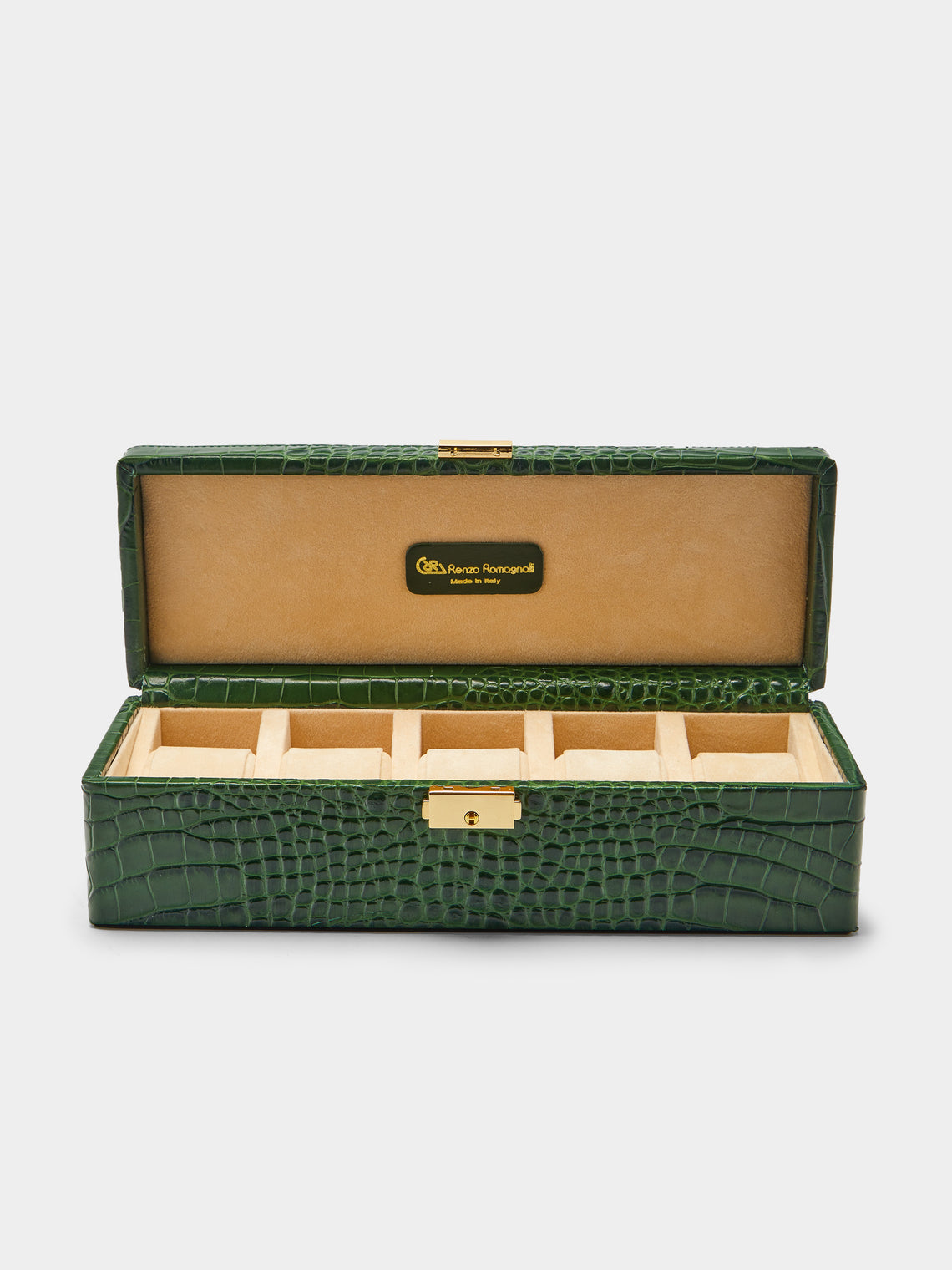 Renzo Romagnoli - Leather Watch Box (5 Watches) -  - ABASK