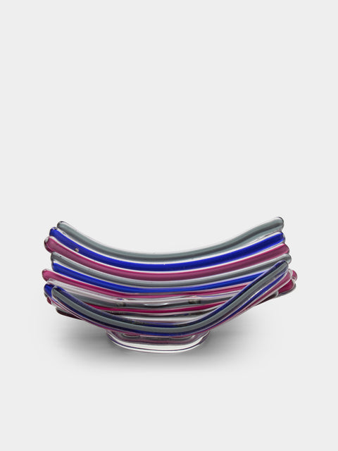 Antique and Vintage - 1980s Murano Glass Candy Dish - Multiple - ABASK - 