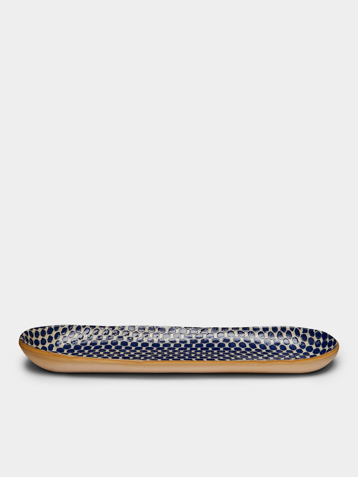 Terrafirma Ceramics - Hand-Printed Ceramic Large Canape Platter -  - ABASK