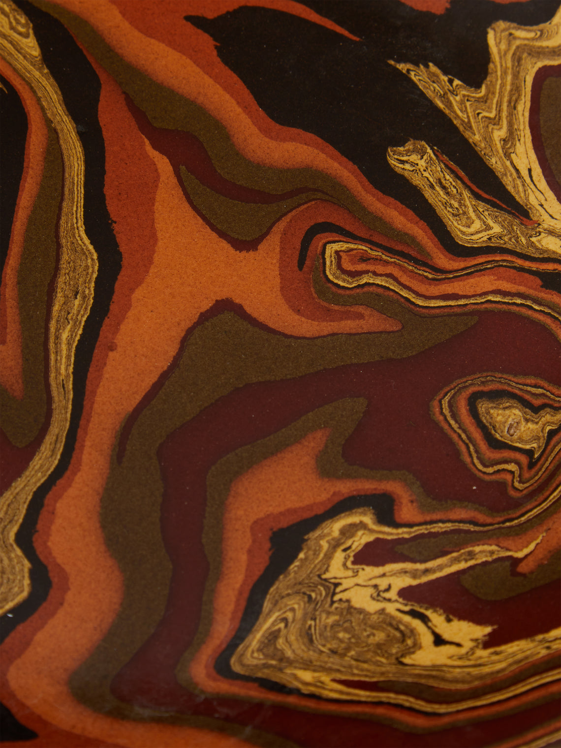 Atelier Saint-André Perrin - Marbled Ceramic Plate -  - ABASK