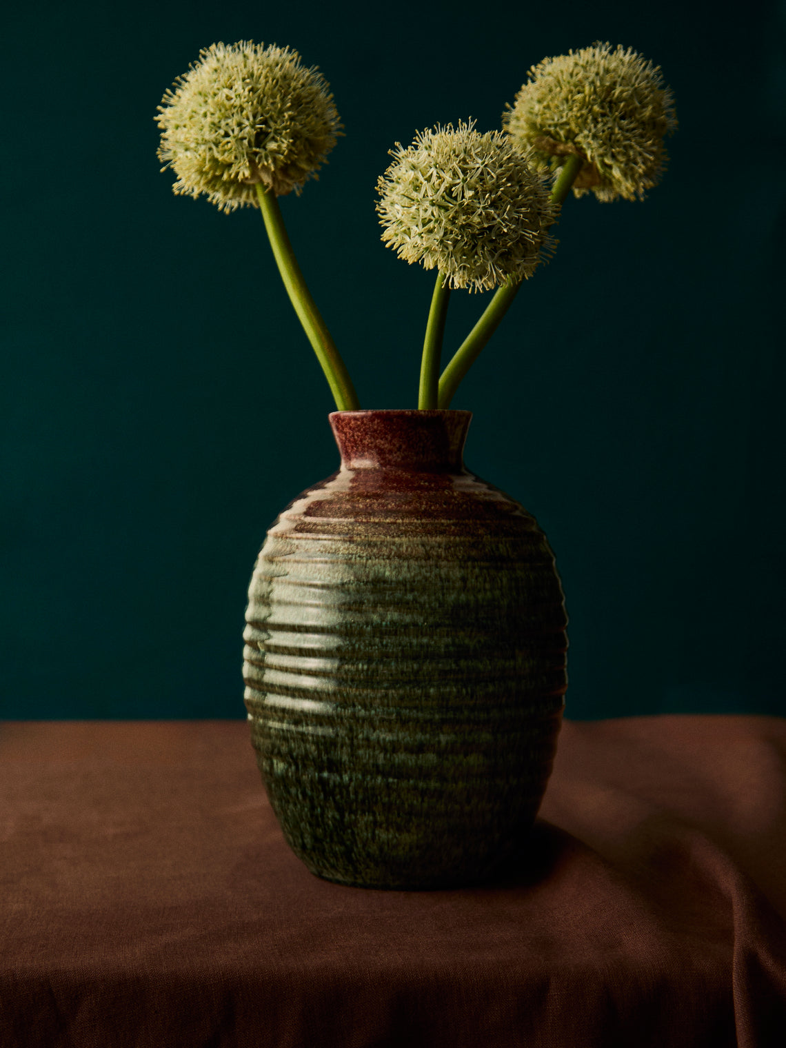 Antique and Vintage - 1950s Accolay Ceramic Vase -  - ABASK