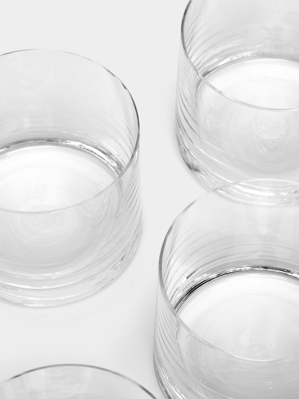 Deborah Ehrlich - Hand-Blown Crystal Rocks Glasses (Set of 4) -  - ABASK