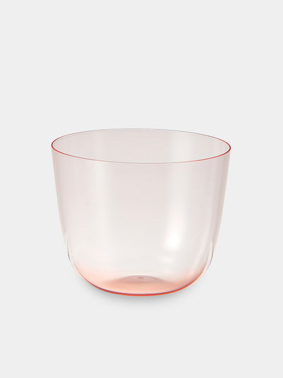 Lobmeyr - | Set of 2 | Alpha Crystal Tumblers - Pink - ABASK- 