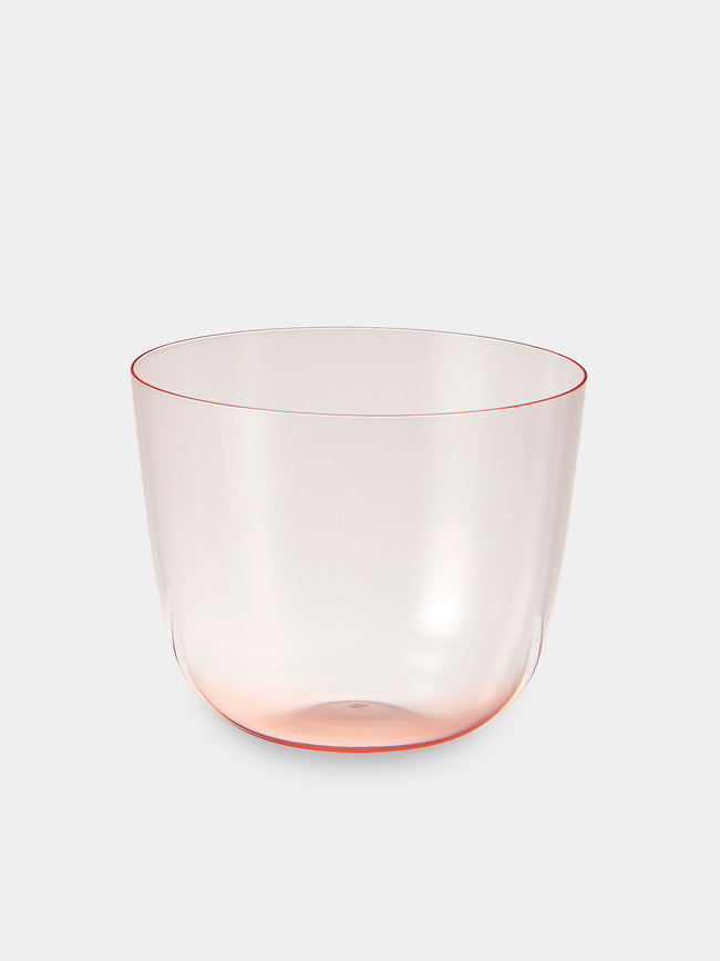 Lobmeyr - | Set of 2 | Alpha Crystal Tumblers - Pink - ABASK- 