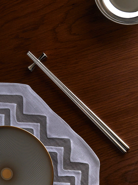Christofle - Infini Silver-Plated Asian Chopsticks - Silver - ABASK