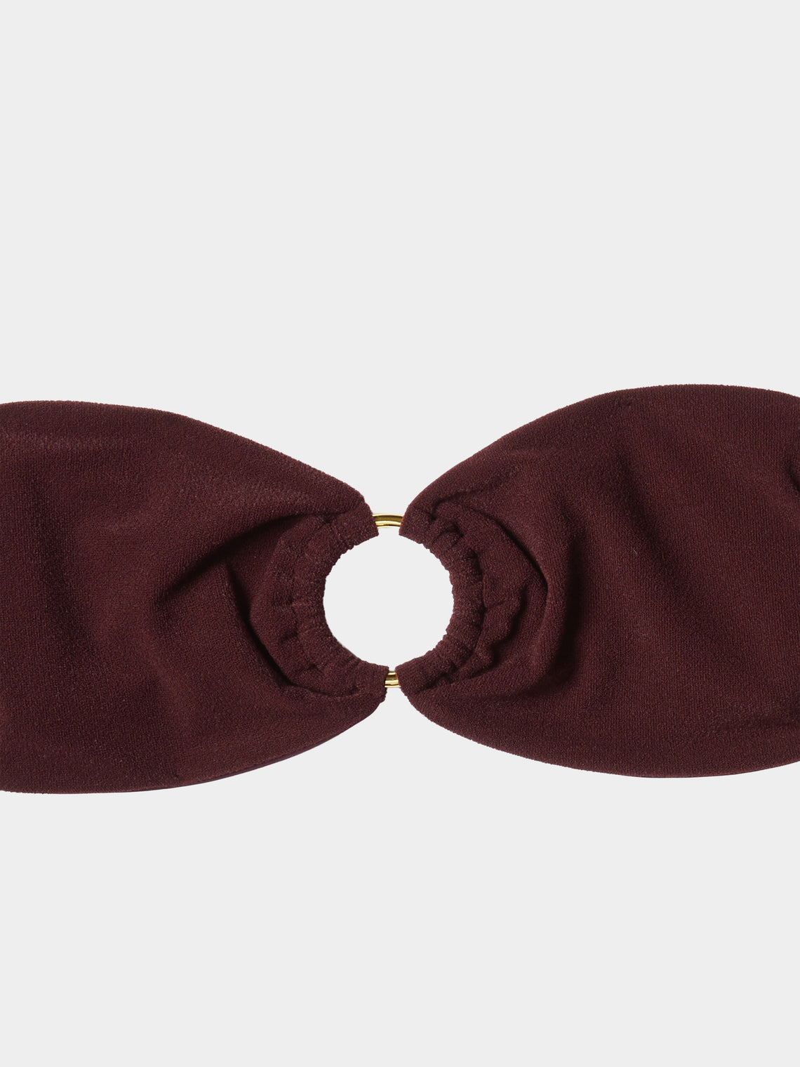 Sara Cristina - Weave Strapless Bikini - Burgundy - ABASK
