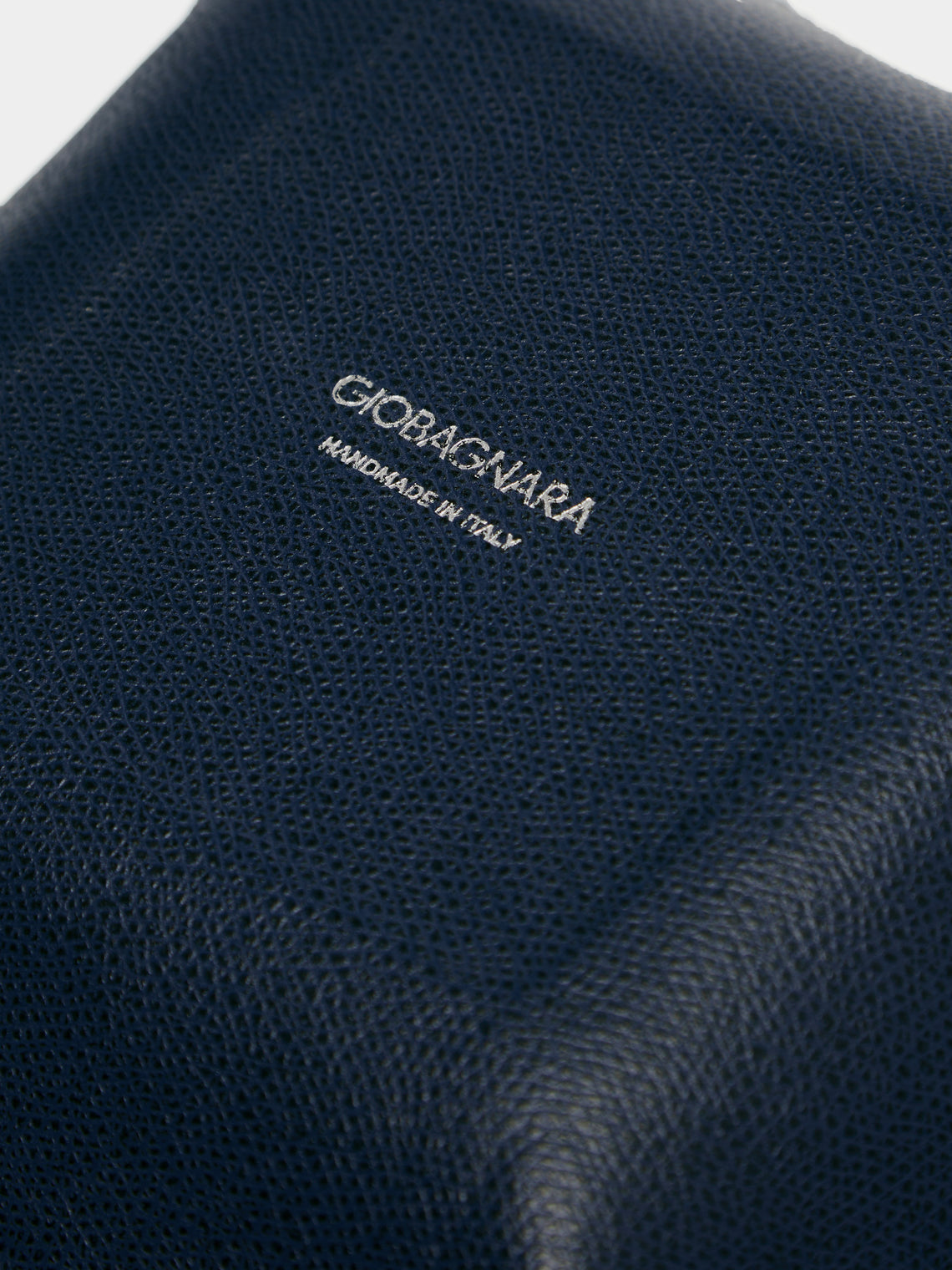 Giobagnara - Jack Leather Medium Square Valet Tray - Navy - ABASK