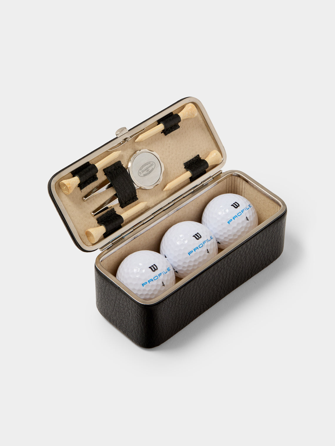 F. Hammann - Leather Golf Set - Black - ABASK - 