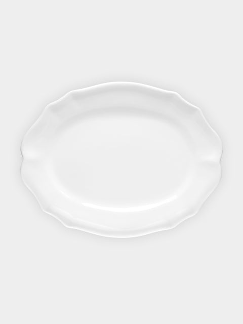 Bourg Joly Malicorne - Festons Ceramic Large Serving Dish -  - ABASK - 