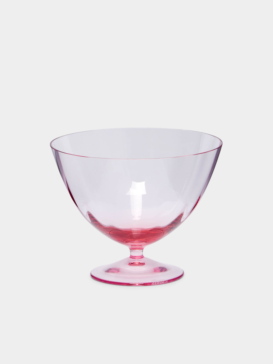 Moser - Optic Hand-Blown Crystal Ice Cream Bowl -  - ABASK - 