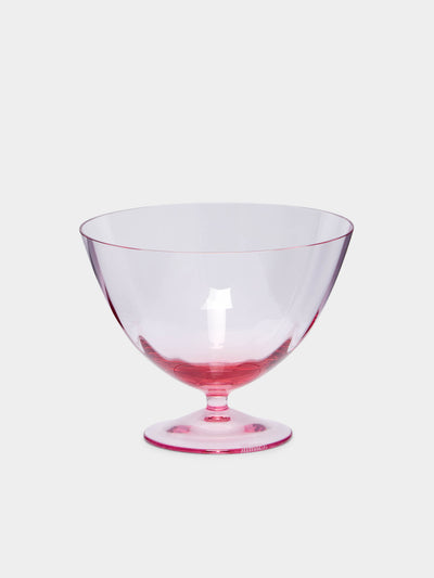 Moser - Optic Hand-Blown Crystal Ice Cream Bowl -  - ABASK - 