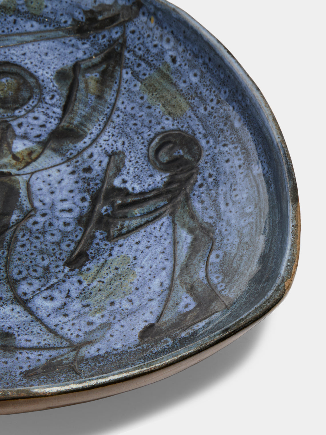 Antique and Vintage - Mid-Century French Ceramic Plate -  - ABASK