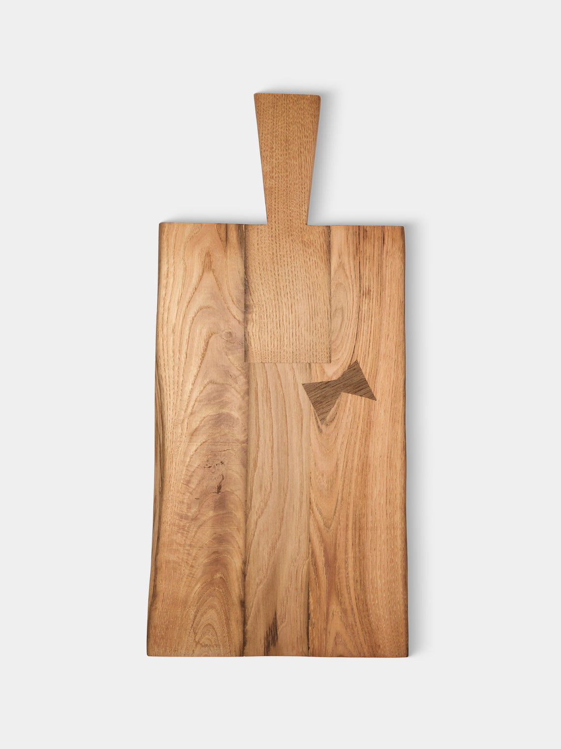 Art Brugi - Hand-Carved Antique Oak and Chestnut Serving Board - Brown - ABASK - 
