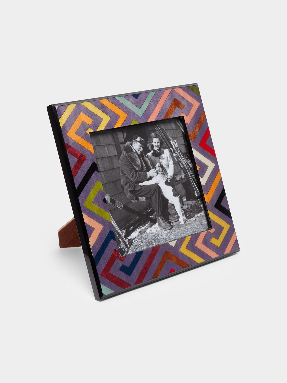 Biagio Barile - Labyrinth Wood Inlay Photo Frame -  - ABASK - 