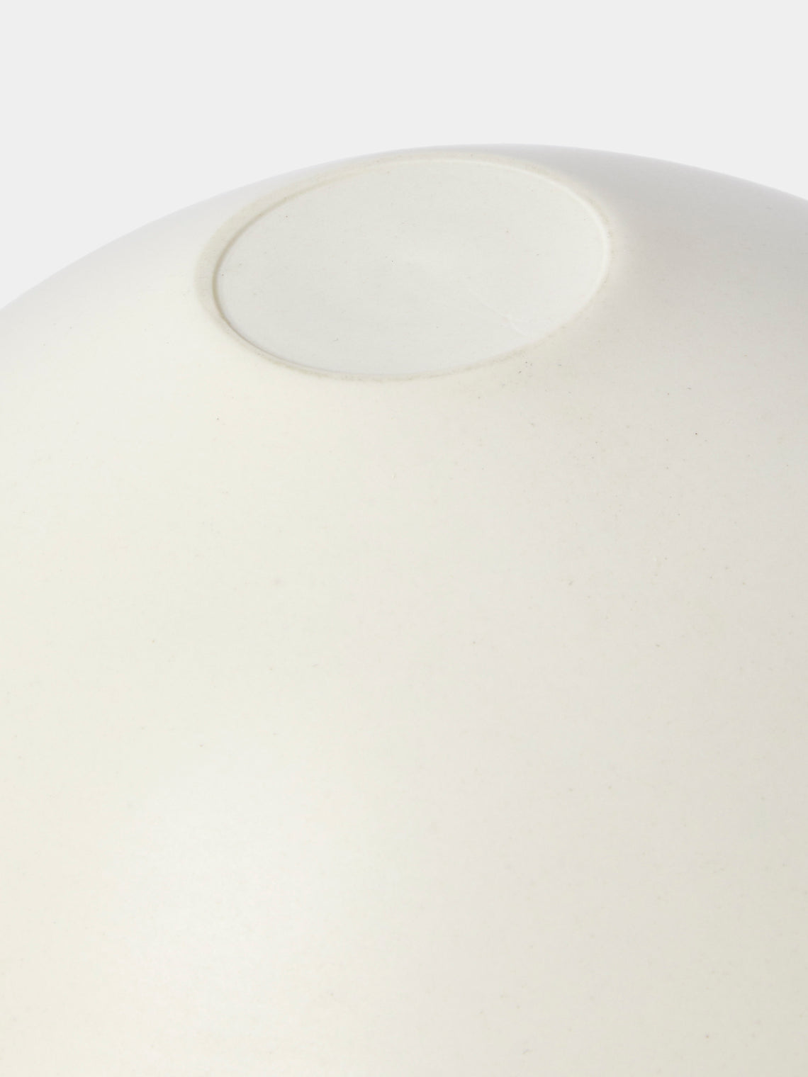Paul James Ceramics - Fractured Reality Hand-Thrown Ceramic Bowl - White - ABASK