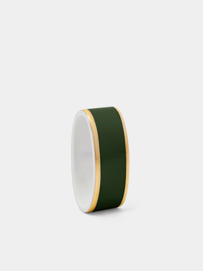 Augarten - Hand-Painted Porcelain Napkin Rings (Set of 4) -  - ABASK - 