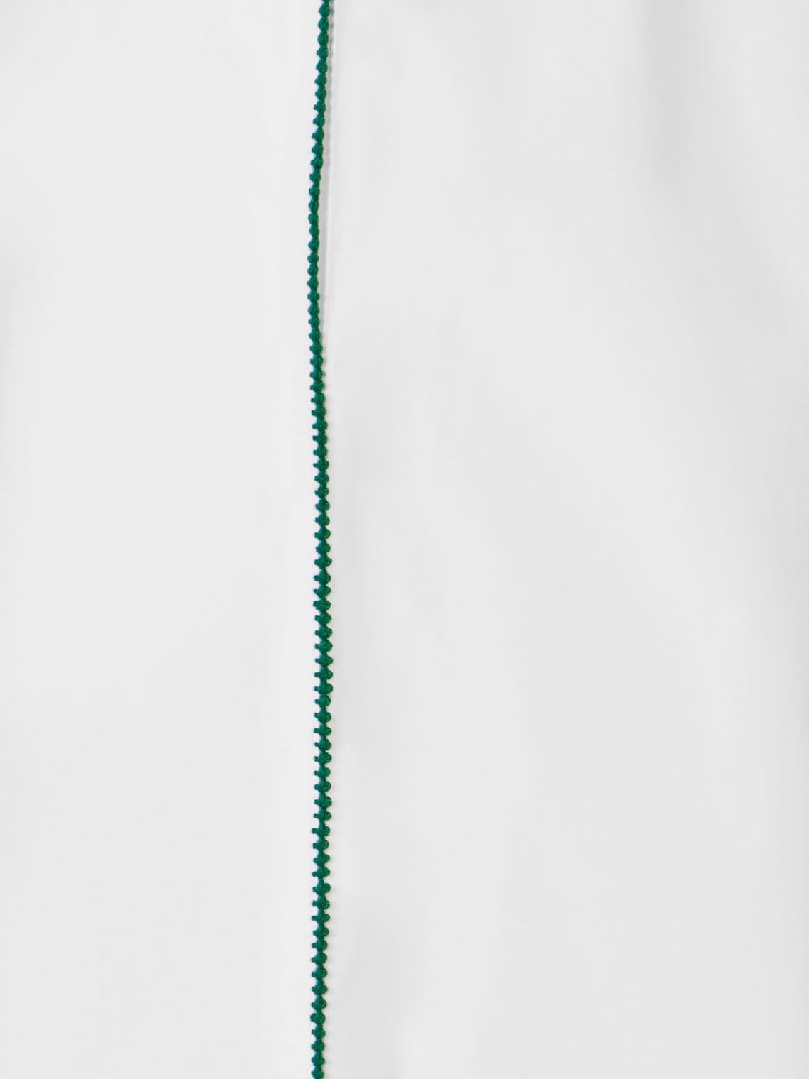 Sebline - Stitch Hand-Embroidered Cotton Pajama Trousers | Size: M - White - ABASK