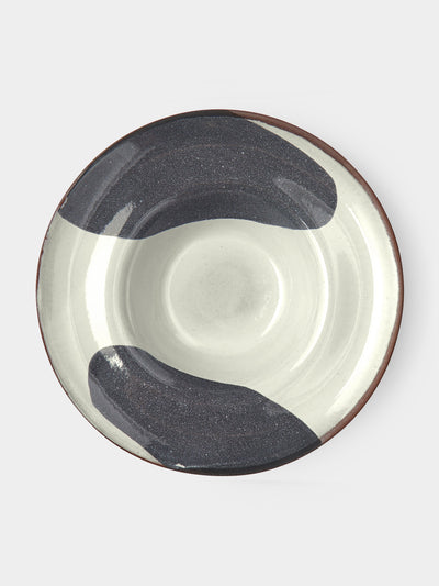 Silvia K Ceramics - Hand-Glazed Terracotta Large Rimmed Bowls (Set of 4) -  - ABASK - 