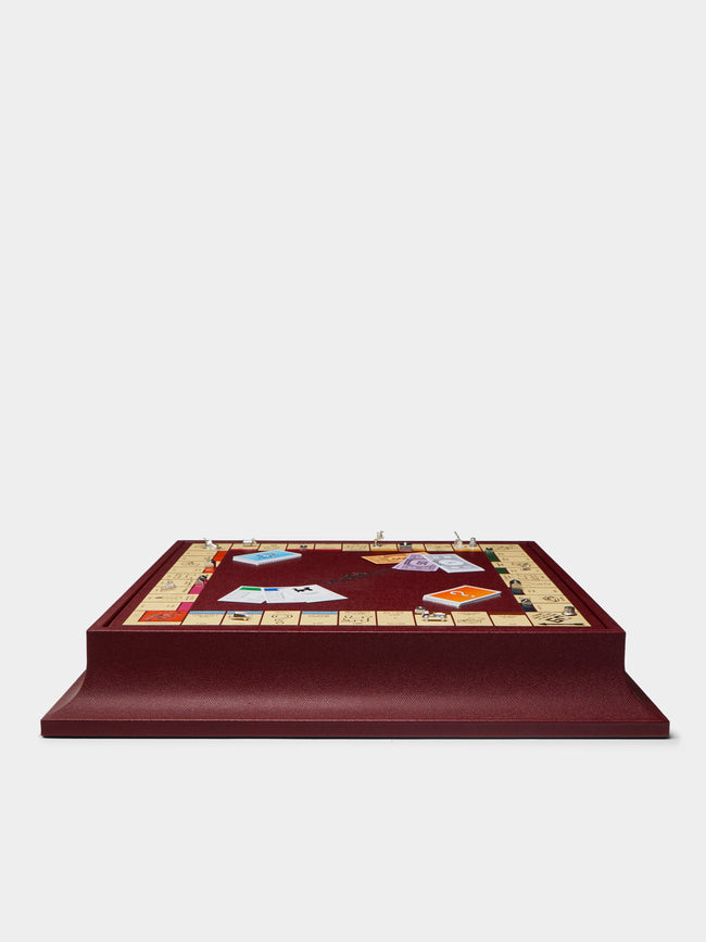 Geoffrey Parker - Leather Monopoly Set -  - ABASK - 