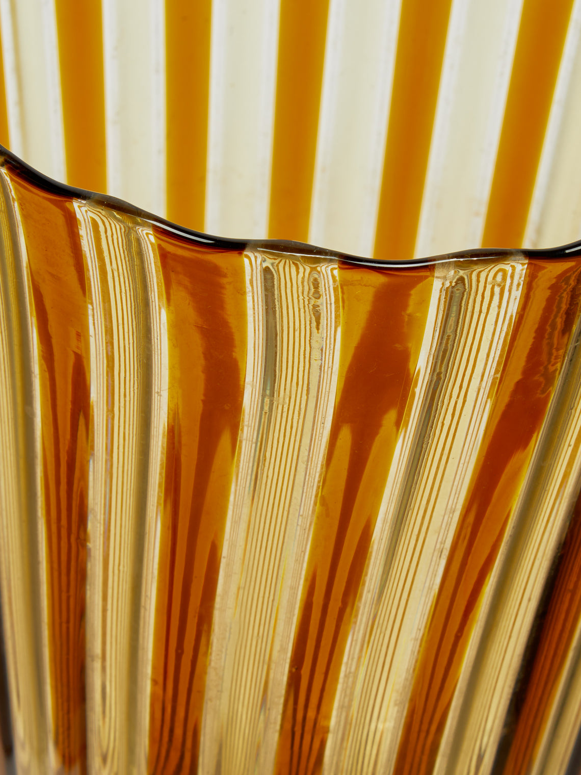 Antique and Vintage - Venini a Canne Murano Glass Vase -  - ABASK