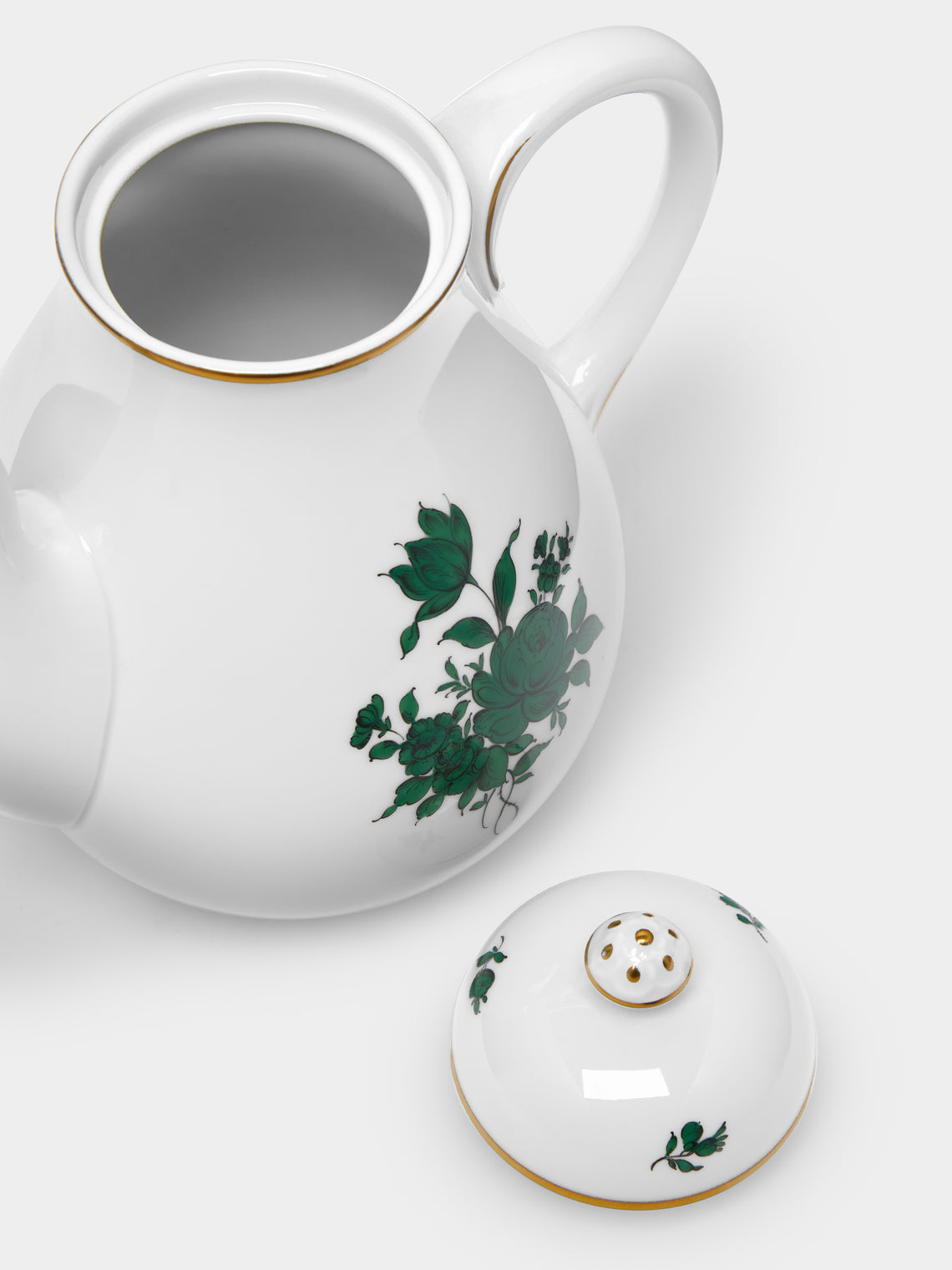 Augarten - Maria Theresia Hand-Painted Porcelain Coffee Pot -  - ABASK