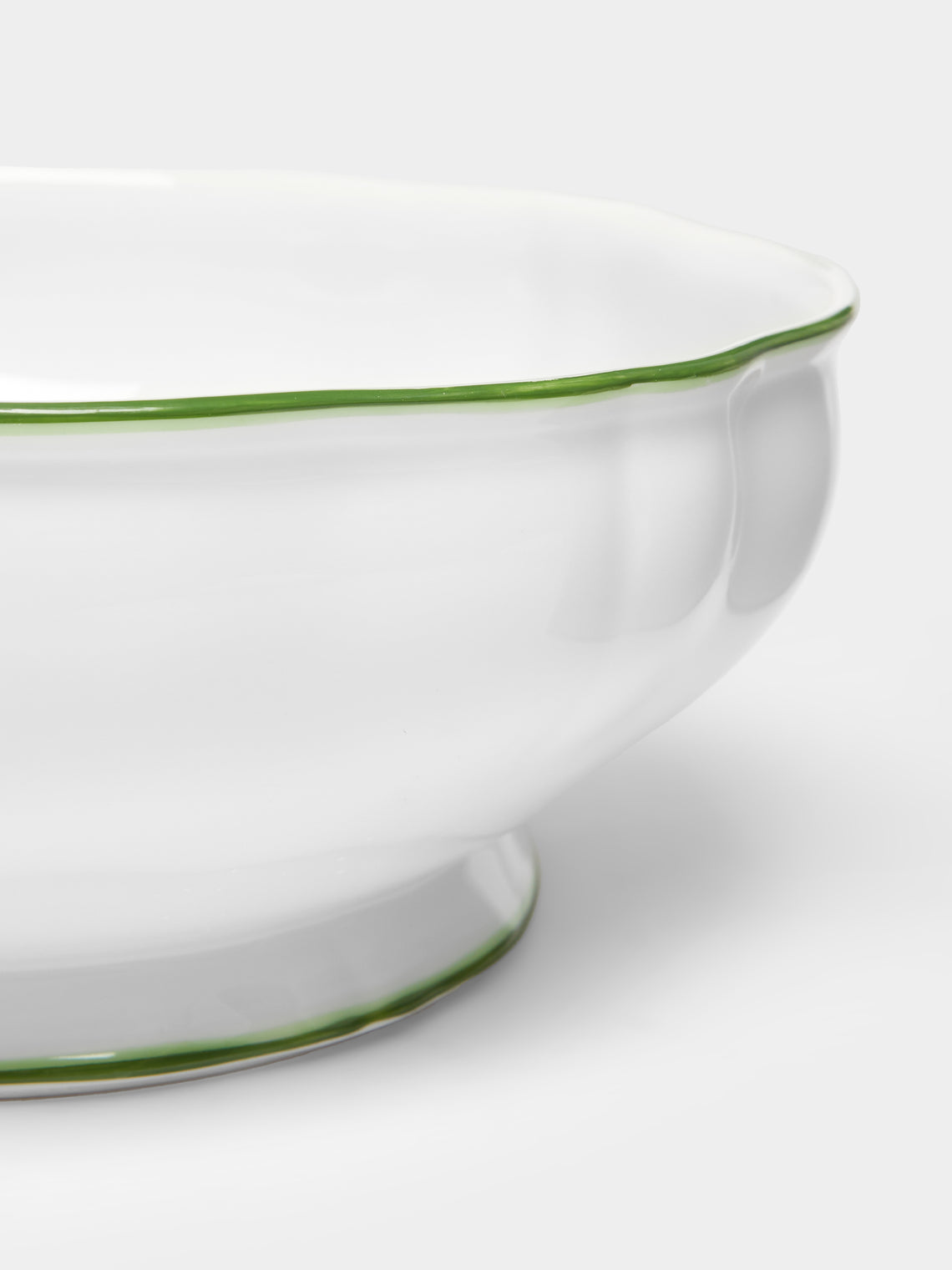 Raynaud - Touraine Hand-Painted Porcelain Salad Bowl -  - ABASK