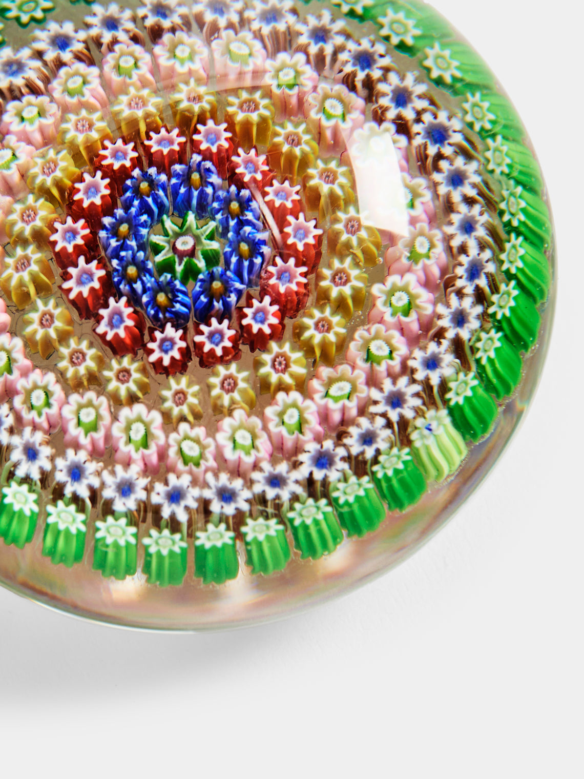 Antique and Vintage - 1930s Murano Glass Paperweight - Green - ABASK