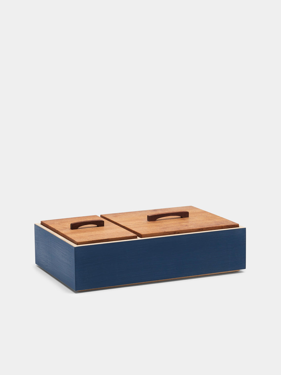 Matthew Kenney - Wood Desk Tidy - Navy - ABASK