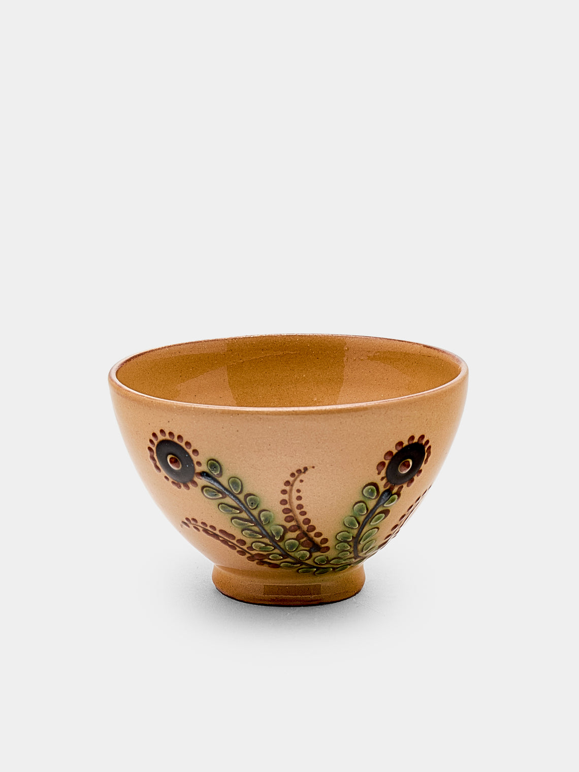 Poterie d’Évires - Flowers Hand-Painted Ceramic Petit Bowls (Set of 6) - Cream - ABASK