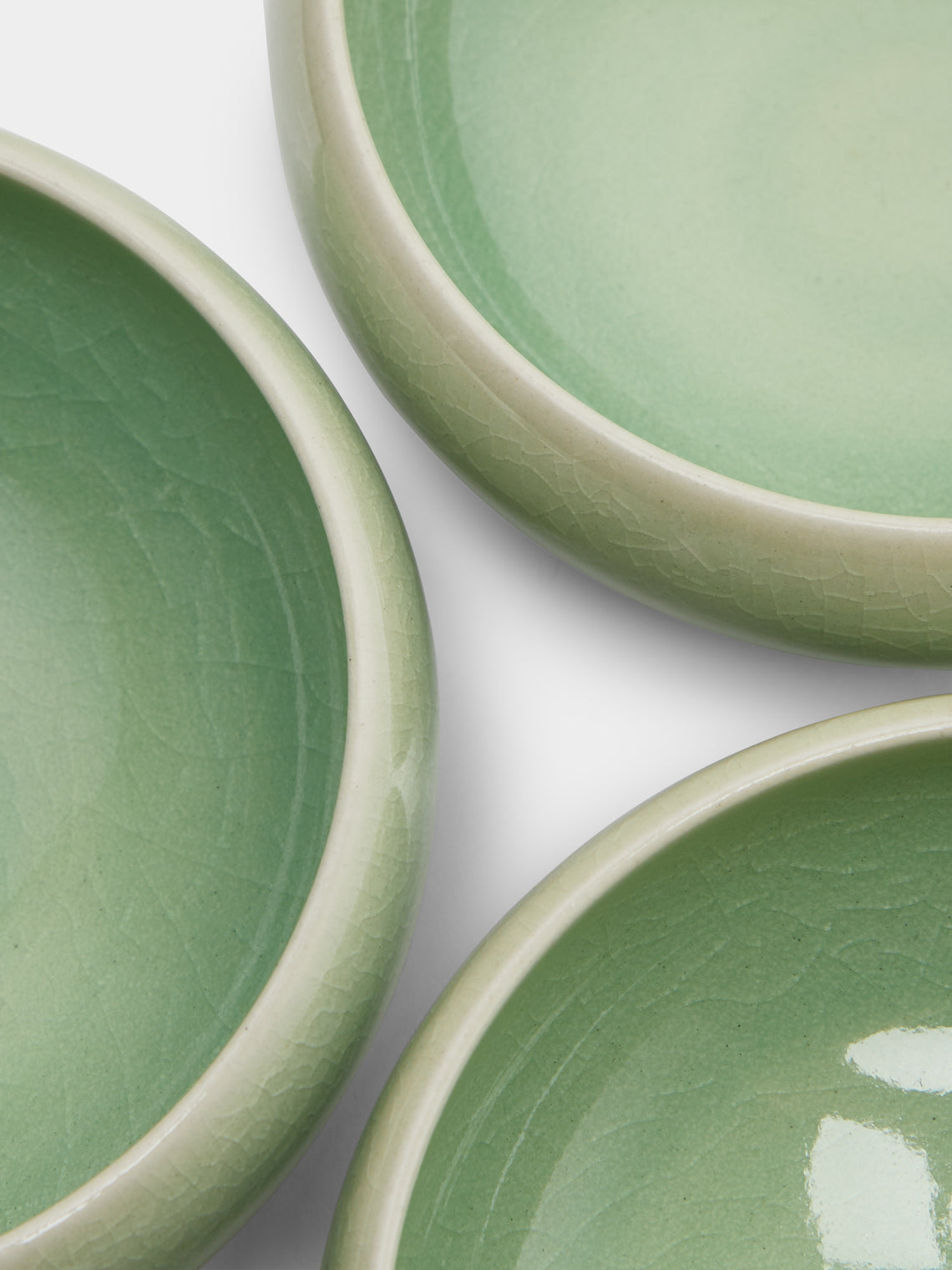 Jinho Choi - Celadon Small Bowls (Set of 4) -  - ABASK