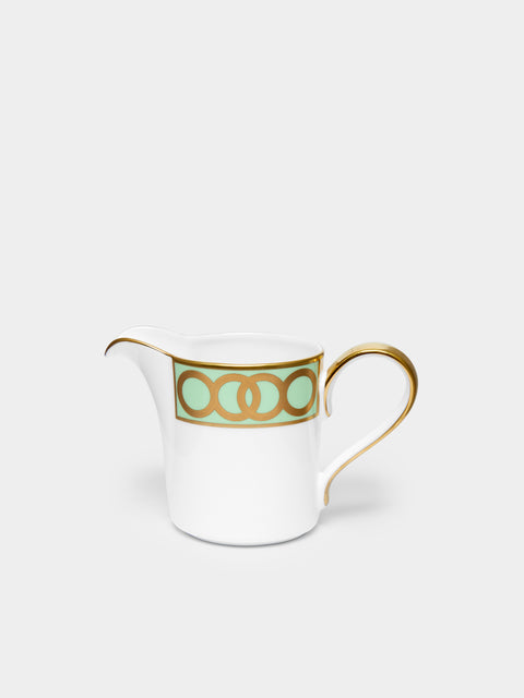 Royal Crown Derby - Riviera Dream Hand-Painted Bone China Creamer -  - ABASK - 