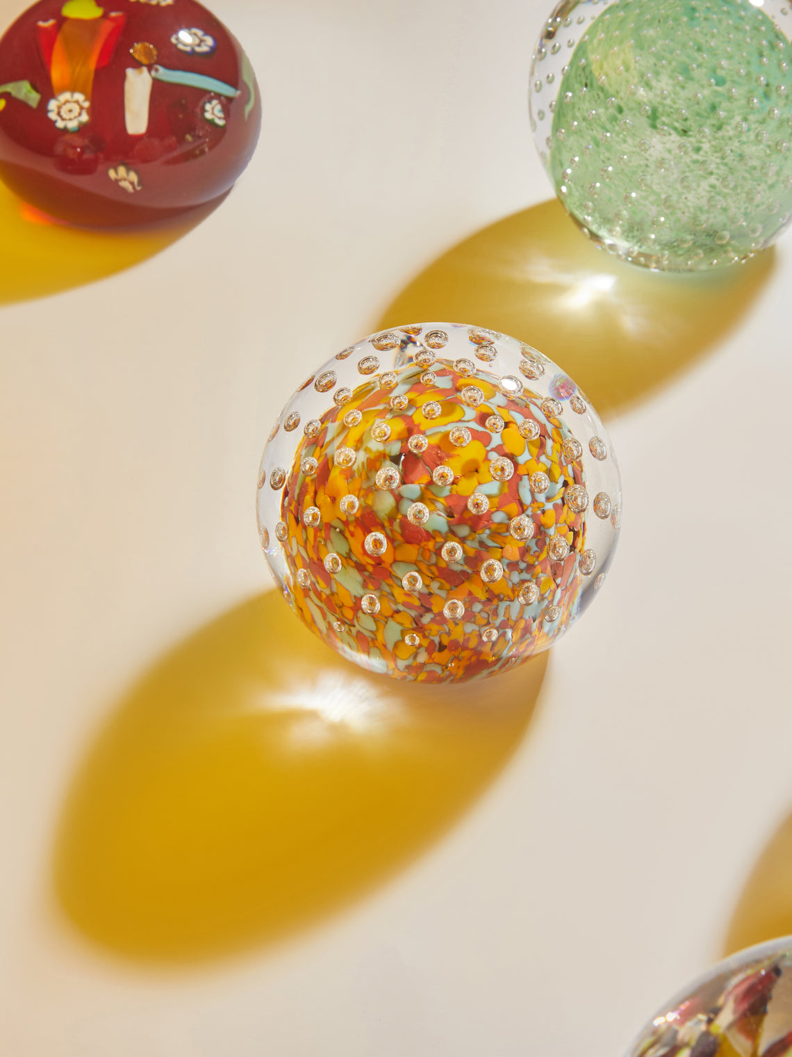 Antique and Vintage - Mid-Century Murano Glass Paperweight -  - ABASK