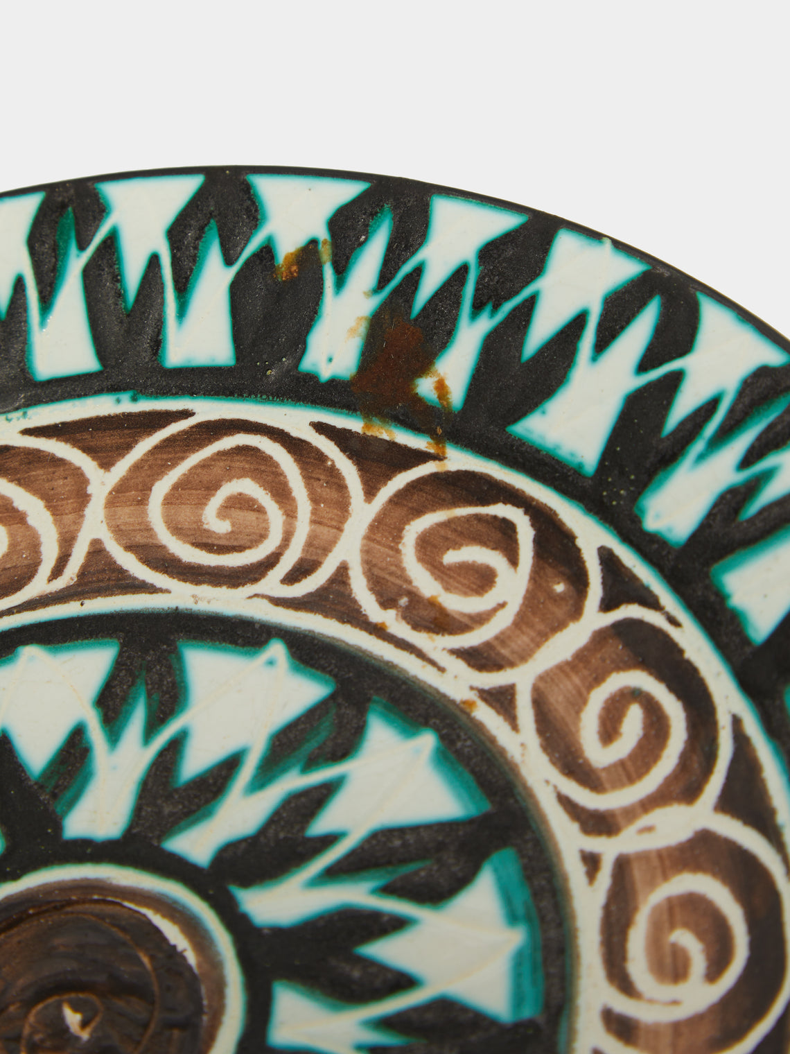 Antique and Vintage - 1960s Robert Picault Ceramic Plate -  - ABASK