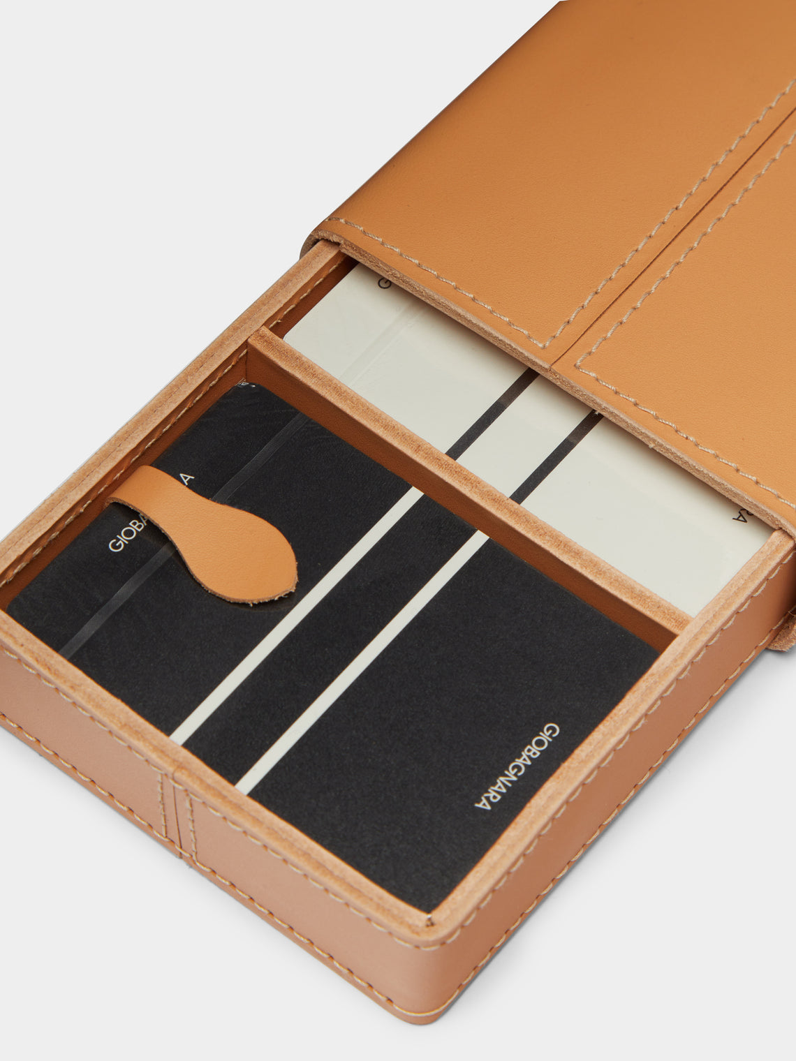 Rabitti 1969 - Etna Leather Playing Cards Set -  - ABASK