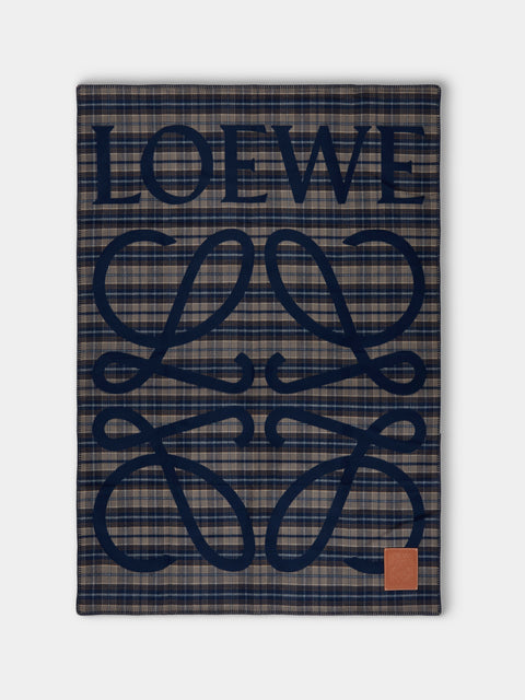 Loewe Home - Mohair Check Blanket (75in/1.9m) - Multiple - ABASK - 