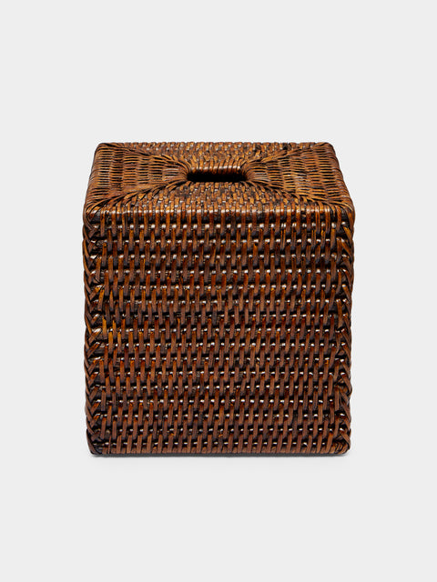 Decor Walther - Handwoven Rattan Tissue Box -  - ABASK - 