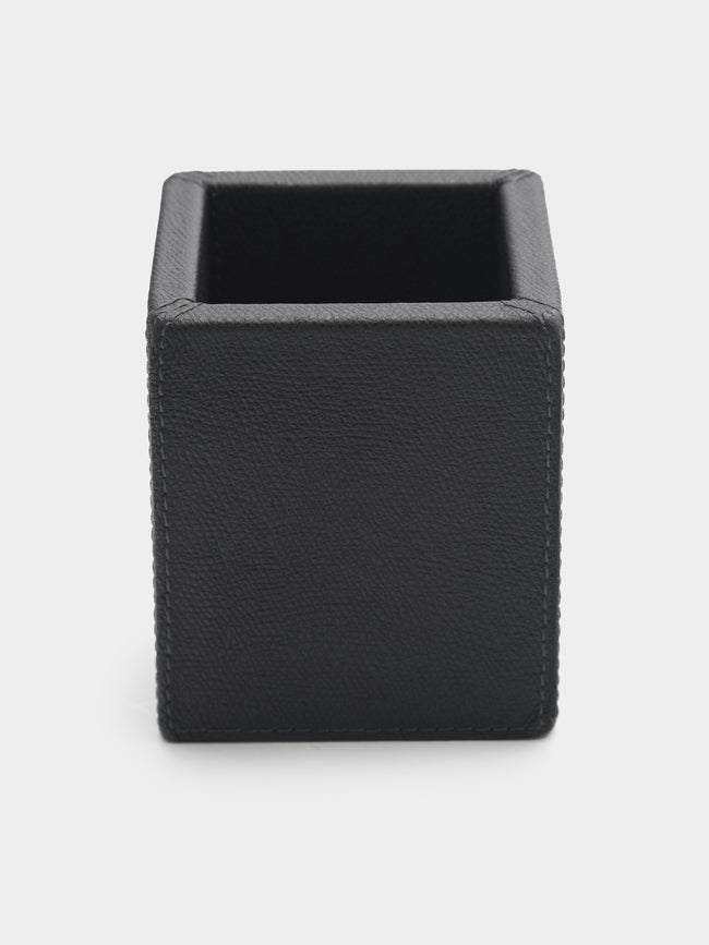 Giobagnara - Tim Leather Pen Holder - Gray - ABASK - 