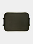 Rabitti 1969 - Portofino Leather Tray (20in/51cm) - Green - ABASK - 